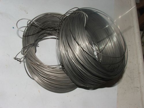 5.25 lb 2 coils roll of stainless tie / strapping / construction wire ; fast s&amp;h for sale