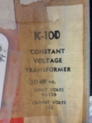 Triad K-100 Constant Voltage Transformer