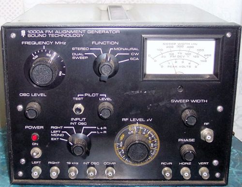 Vintage Sound Technology ST 1000A FM Alignment Generator Stereo Test Equipment