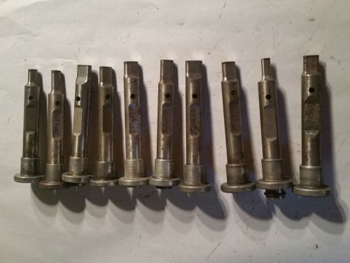 Pierce All P/A Oblong Press Punches for 1 1/2&#034; C Frame- Lot of 10
