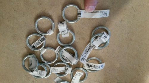 Metal rings * zink plated * 17 of them * outside measure 1 1/4&#034;