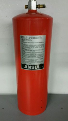 Ansul R-102 3 Gallon Liquid Agent Restaurant Fire Supression Tank