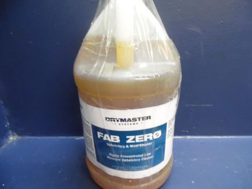 Drymaster Systems FAB ZERO Low Moisture Upholstery Wool Cleaner Concentrated
