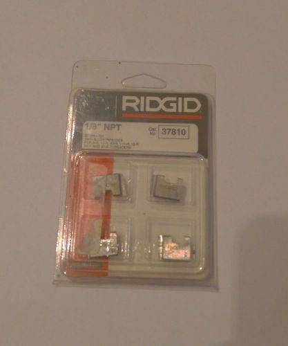 RIDGID 1/8&#034; NPT HS - PIPE DIES, CHASERS, THREADERS - Cat. No. 37810