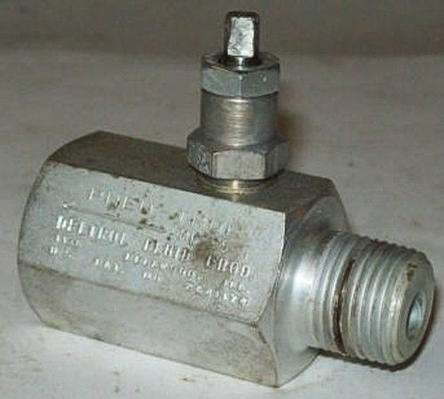 Deltrol pneu-trol 3/8&#034; steel needle valve nmf25s for sale