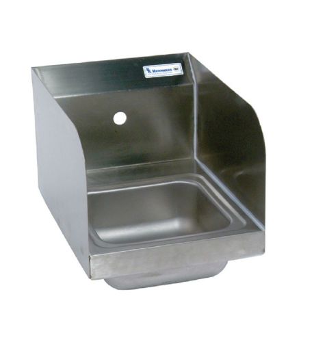 9&#034; x 9&#034; T-304 Stainless Steel Space Saver Hand Sink BBKHS-W-SS-1-SS