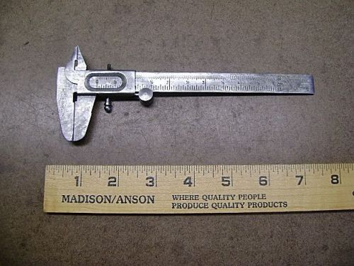 Vintage supreme west germany 5&#034; calipers inside - outside machinist tool clean 1 for sale