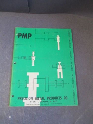 VINTAGE PRECISION METAL PRODUCTS ELECTRONIC HARDWARE CATALOG #61 PMP