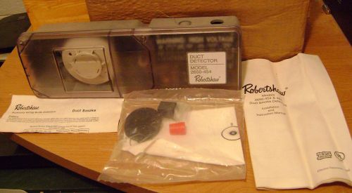New robertshaw model 2650-454 4-wire ionization duct smoke detector fire alarm for sale