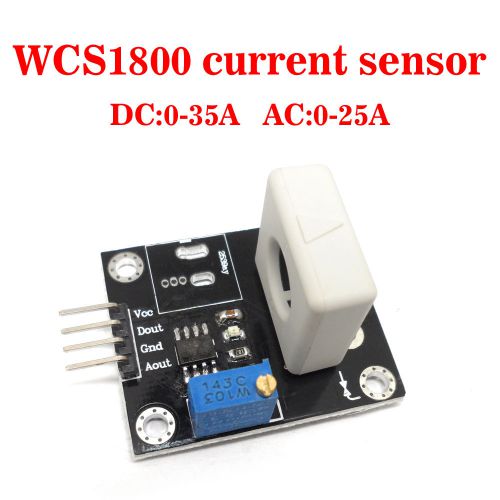 Wcs1800 hall current sensor 35a short circuit / overcurrent aegis module for sale