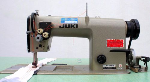 JUKI LH-1152  2-Needles 1/4&#034;Gauge Needle Feed Reverse Industrial Sewing Machine