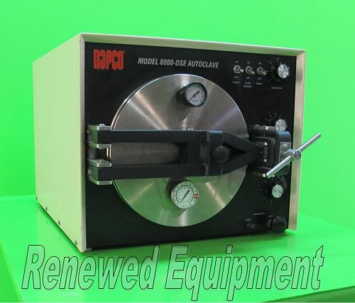 Napco model 8000-dse autoclave sterilizer for sale