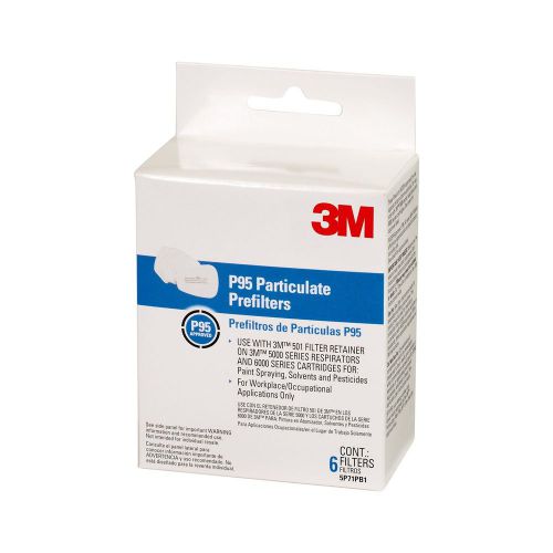 3M 5p71pb1 6000 Series Particulate Filter P95 6-pack