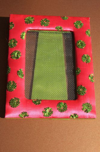 Pink Green Glitzy Earring Holder Frame Jewelry Display Wire