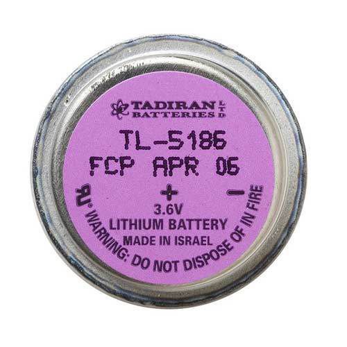 Onset 95-TL-5186/P-PK, Replacement Battery for Older, Square-box Loggers