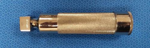 Teleflex Rusch Laryngoscope Handle Medium Standard &#034;C&#034; Batteries, Excellent Cond