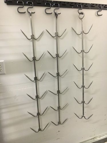 STAINLESS STEEL BUTCHER MEAT TREE HAM HOOKS SMOKEHOUSE RACKS