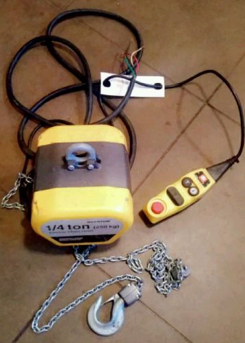 Electric chain hoist for sale