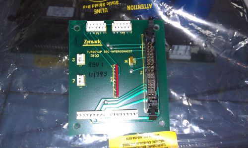 ZYMARK TURBOVAP 500 PCB INTERCONNECT BOARD 5192 REPLACEMENT RARE EXPENSIVE PART