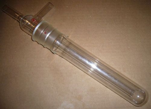 Ace glass 2-piece vacuum trap 45/50 joint 20mm inlet/outlet 8753-25 made in usa for sale