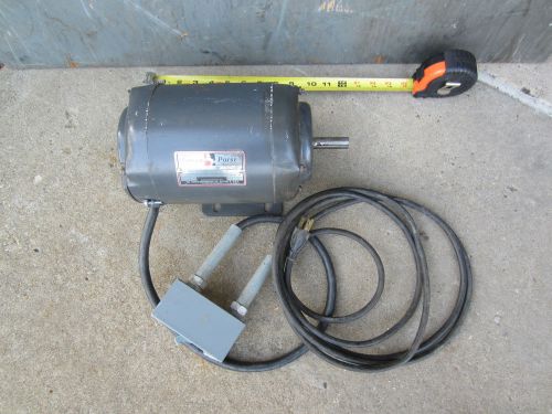 Brown Brockmeyer Power Poise 1/3 HP 1725 RPM 1 PH Shaft 1 3/4&#034; x 5/8&#034;