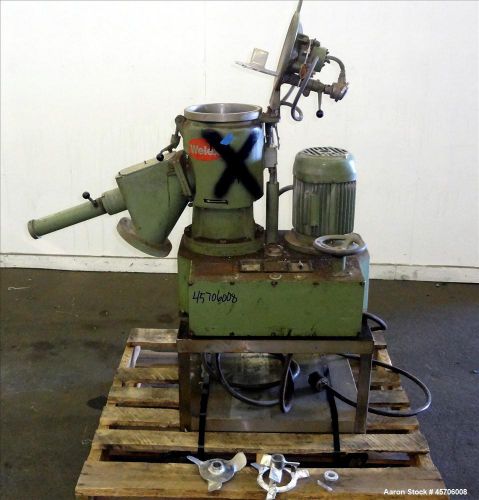 Used- Papenmeier High Intensity Mixer, Model TGHK8, 8 Liter Capacity. 316 Stainl