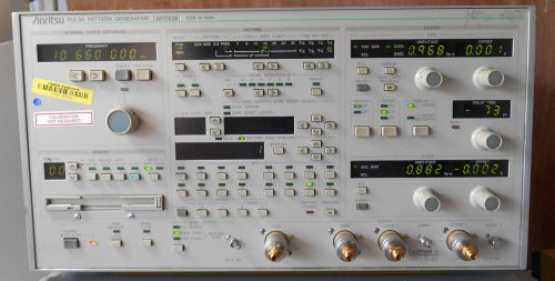 ANRITSU MP1763B AND MP1764A Pulse Generator And Error Detector 5-12 Ghz opt 01