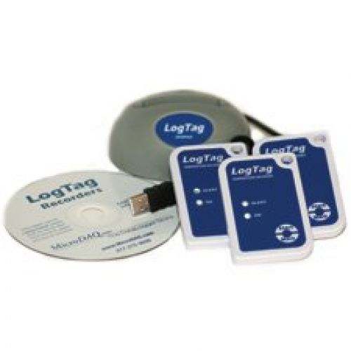 LogTag Recorders LogTag HAXO-8 Temperature &amp; Humidity Recorder Kit w/ 3 Data