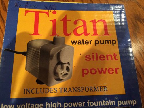 Titan Water Pump *No Power Supply*