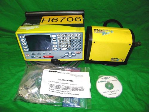 Dapra Marking Systems Techno Mark Multi4 120 Pin Stamper w/ Multi4-V2 Controller