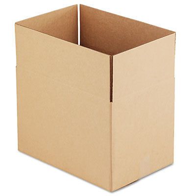 Brown corrugated - fixed-depth shipping boxes, 18l x 12w x 12h, 25/bundle for sale