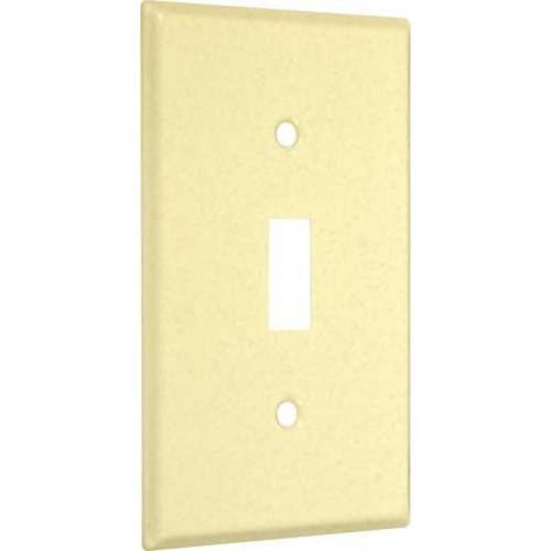 Wallplate Singl Toggle Iv Wr HUBBELL ELECTRICAL PRODUCTS Standard Switch Plates
