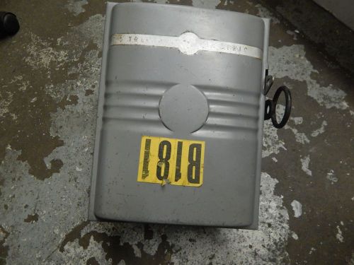 Trumbull Electrical Box Type FG Model A