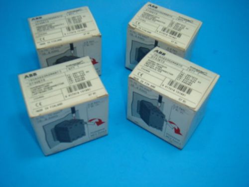 NEW LOT OF 4 ABB DISCONNECT SWITCHES OT32ET3, 40AMP 3POLE 600VAC NEW IN FAC BOX