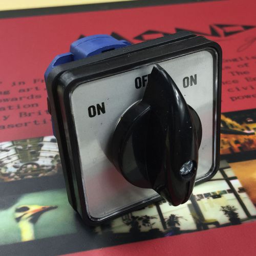 660V 20A ON-OFF-ON 3Positions Rotary Cam Universal Changeover Switch 20/1