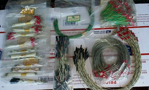 Lot of Mil Spec Thin Processed Wire Various Lengths Colors