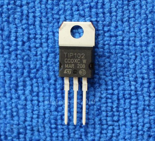 2pcs TIP102 NPN SILICON POWER DARLINGTONS TO-220