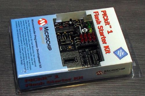 29h5738 microchip - dv164101 -nd pickit 1 flash starter kit 8/14pin new open box for sale