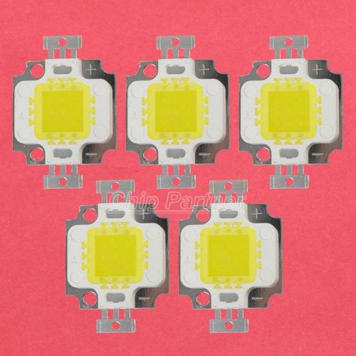 5pcs 5w warn white high power led 3000-3500k 500ml smd aluminum substrate for sale
