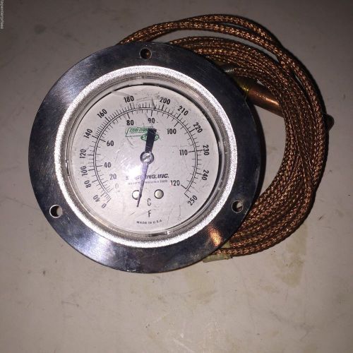 Vintage Sterling Inc Temperature Gauge With Wire