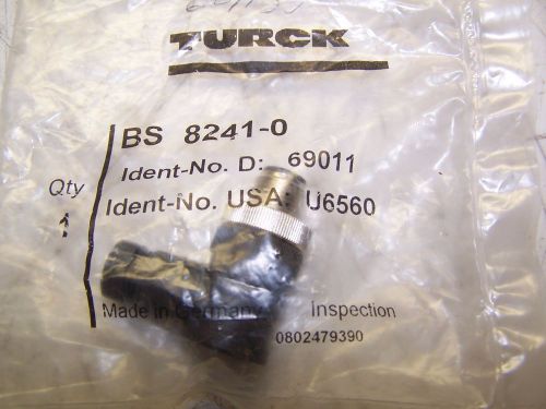 NEW TURCK BS 8241-0 CONNECTOR TURCK U6560 TURCK 69011
