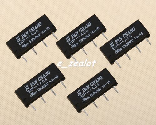 5pcs Perfect 5V Relay SIP-1A05 Reed Switch Relay for PAN CHANG Relay 4PIN