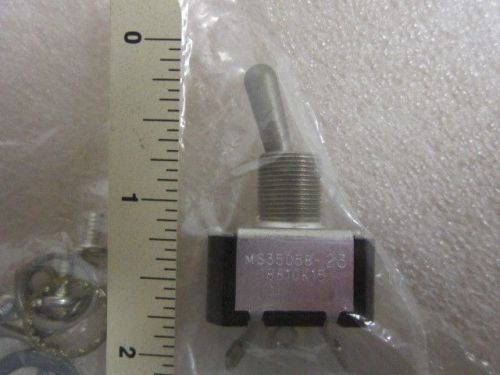 C&amp;H 8810K15, SPDT On-On Toggle Switch, screw terminals, MS35058-23
