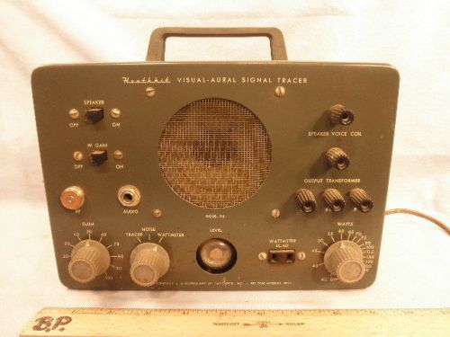 Heathkit t-3 visual-aural signal generator from 1951-1957 -working nr for sale