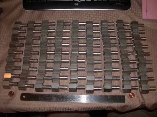 81 Pieces Parker?  316, 1/2&#034; Tube End X 1/2&#034; FNPT, Stainless Steel,