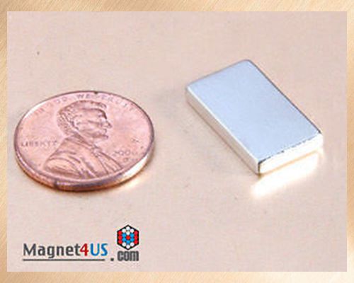 1pc Super Strong Rare earth Neodymium Magnet Block 3/4&#034; x 3/8&#034; x 1/8&#034; thick