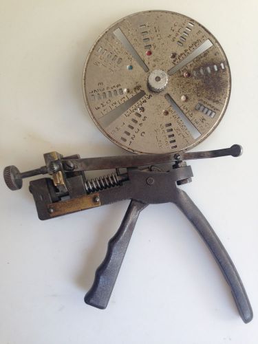 Vintage Curtis Industries locksmith key decoder