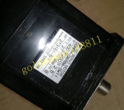 Yaskawa servo motor SGMPH-04ABA-SW11 good in condition for industry use