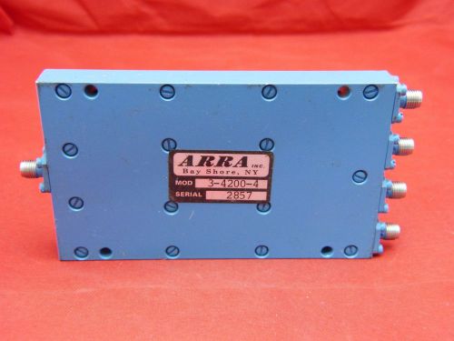 ARRA  3-4200-4 4-Way POWER DIVIDER COMBINER