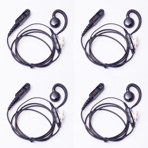 4 pcs wired swivel headset for motorola dep570 tetra mtp3250 mtp3100 mtp3200 for sale
